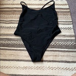 One piece bathing suit